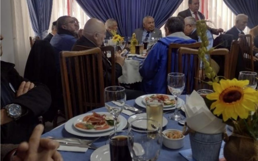 ALMUERZO DE RESERVISTAS EN ÁGUILAS BLANCAS (06 SEPTIEMBRE)