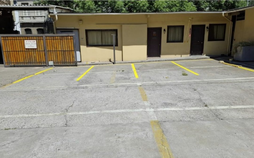 Nueva demarcación de los estacionamientos